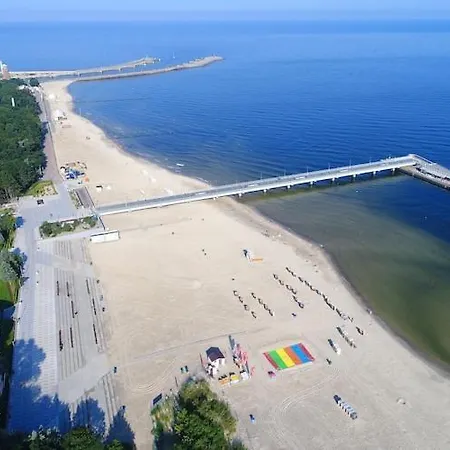 Studio In Ko Obrzeg Near Baltic Beach, Cleaning Included * Kolobrzeg
